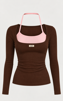 Cocoa Halter Top