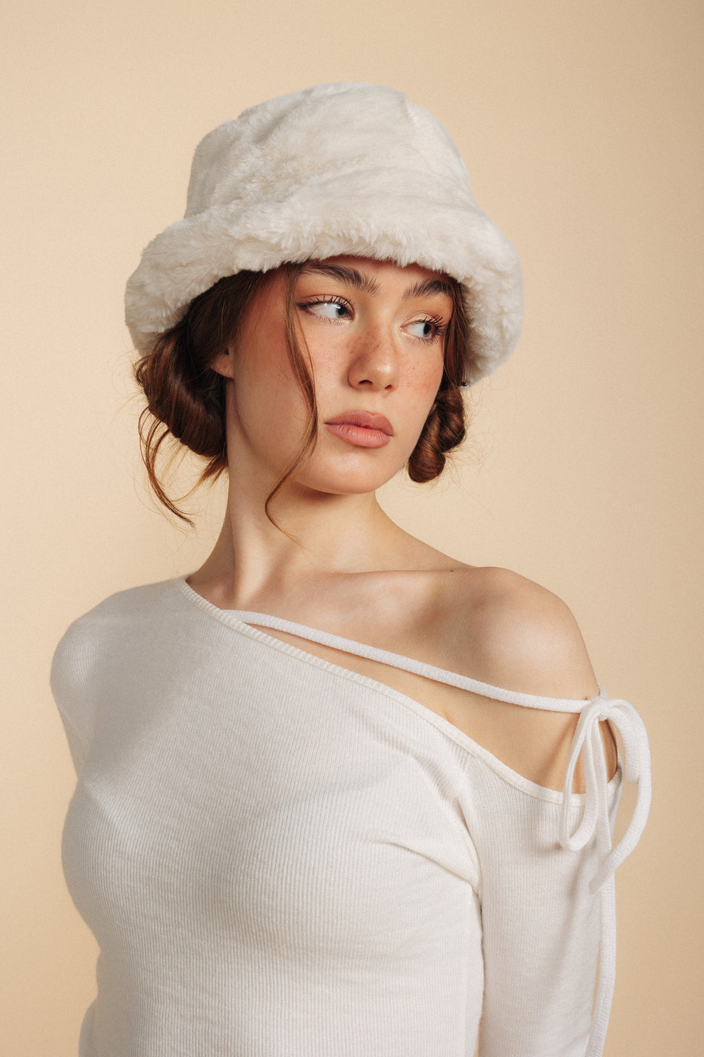 Angel Bowknot T-Shirt - White