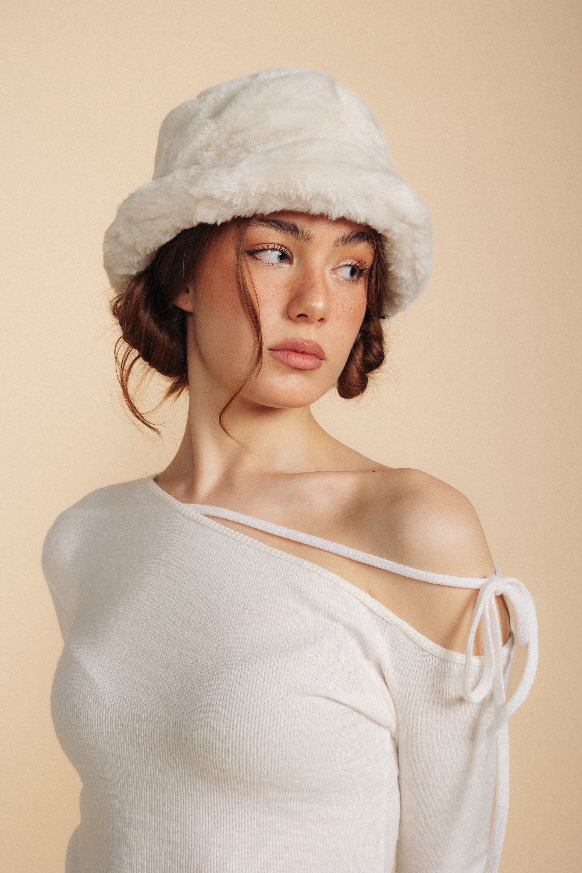 Angel Bowknot T-Shirt - White