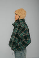 AUGUSTO WOOL-PLAID JACKET