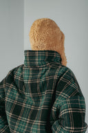 AUGUSTO WOOL-PLAID JACKET