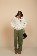 Ribbed Pants - Pistachio