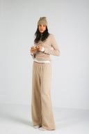 CORDUROY PANTS  - BEIGE