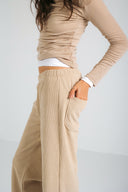 CORDUROY PANTS  - BEIGE