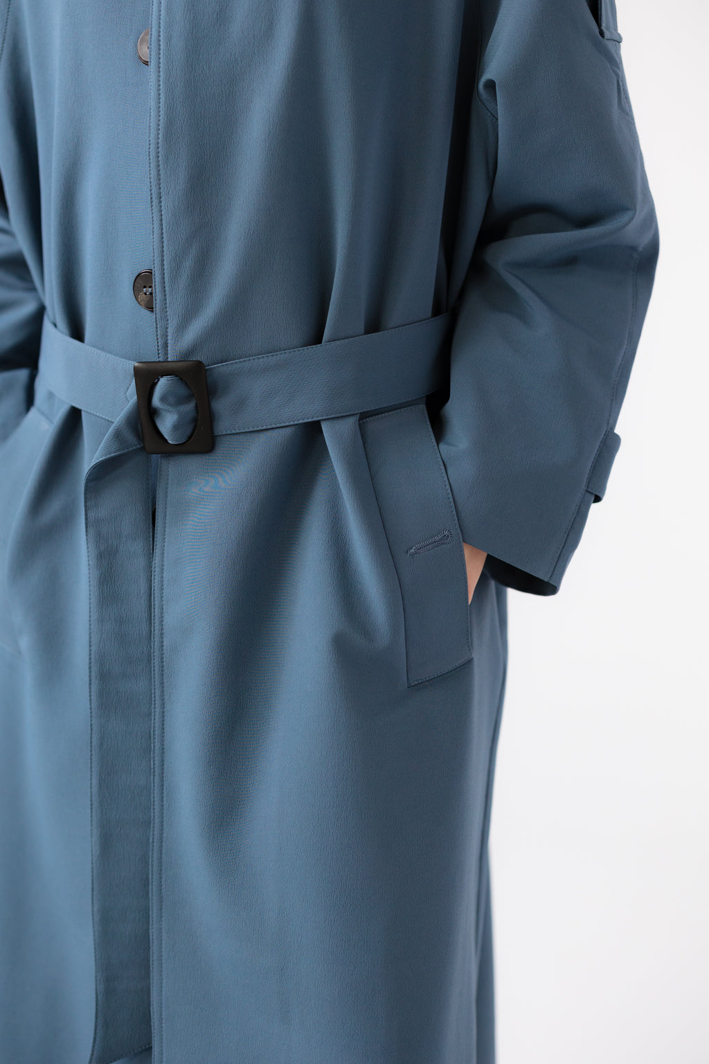 OSLO TRENCH COAT - NAVY