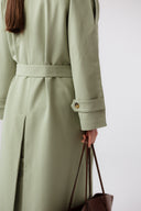 OSLO TRENCH COAT - FERNWOOD GREEN