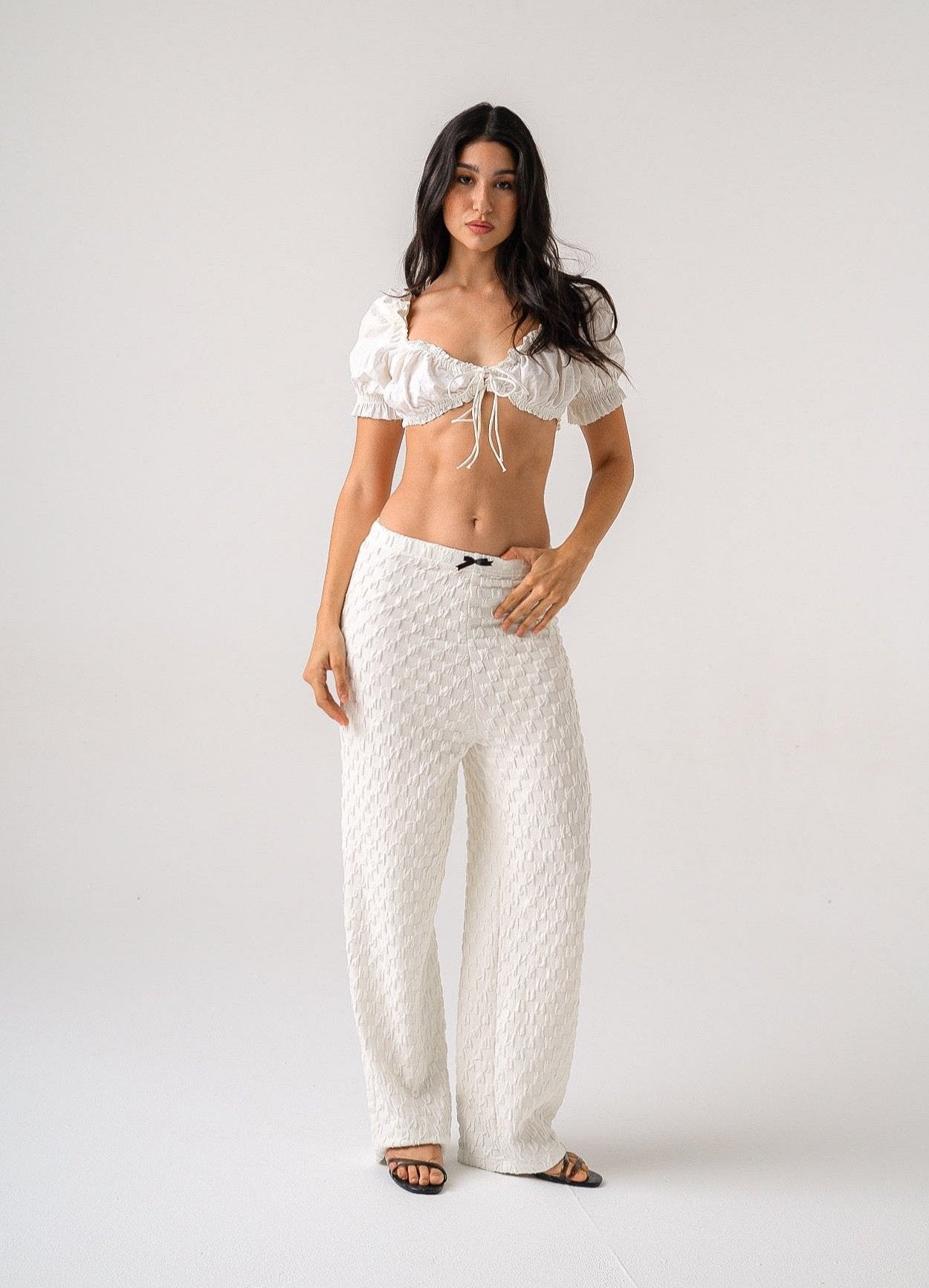 COQUETTE PANTS VANILLA
