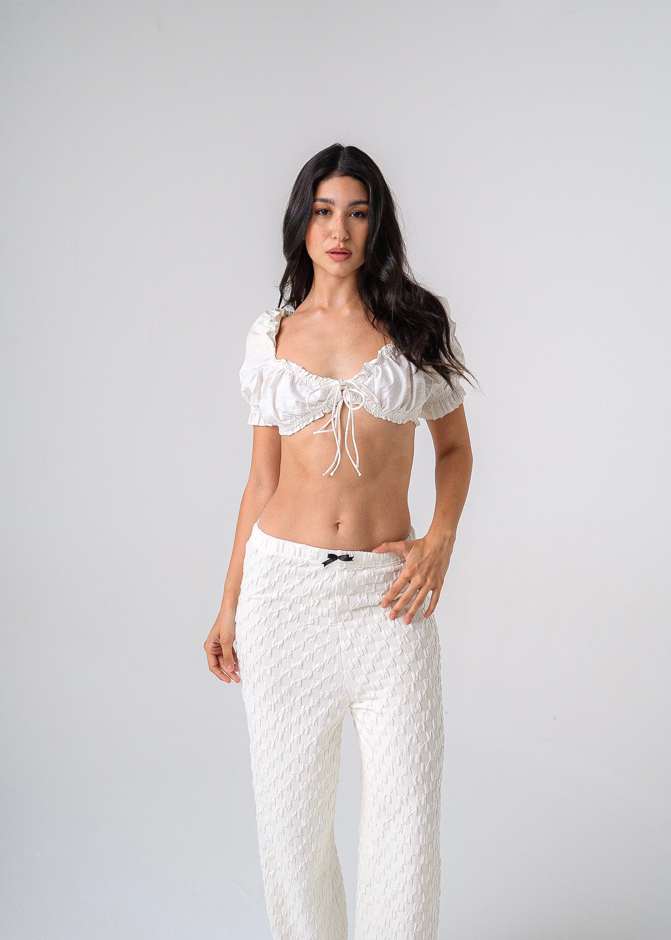 COQUETTE PANTS VANILLA