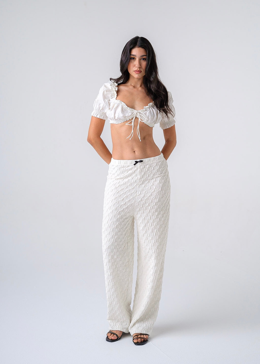 COQUETTE PANTS VANILLA