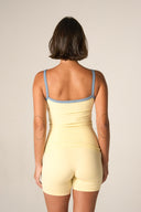 Ringer sleeveless top (butter)